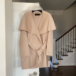 Tahari wrap coat